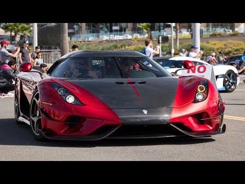 The First Koenigsegg Regera In The WORLD Causes MAYHEM at Cars and Copters!