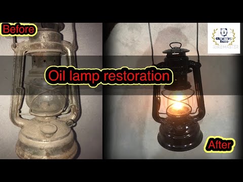 Oil lamp Restoration