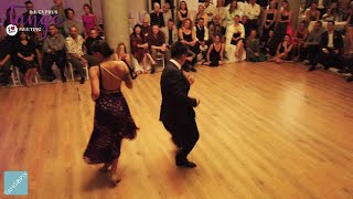 INSIDE Roxana Suarez & Sebastián Achaval dance Solo Tango Orquesta - Mano Brava (Funny final show)