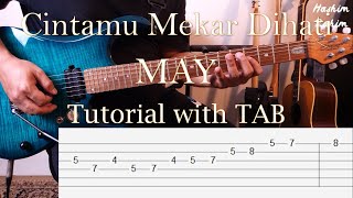 Download lagu MAY - Cintamu Mekar Dihati - Guitar Intro, Solo & Outro Tutorial with TAB mp3