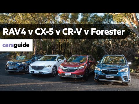Honda CR-V vs Mazda CX-5 vs Toyota RAV4 vs Subaru Forester 2019 review