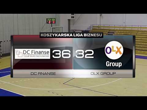 DC Finanse vs OLX Group - VIII kolejka - Poznań - Koszykarska Liga Biznesu