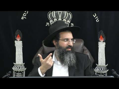 צדיק ורע לו ⁉ הרב שי עובד | חמישי - פרשת מצורע (שבת הגדול) - תשפב