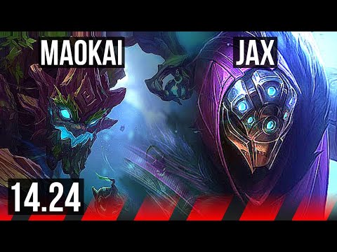 MAOKAI vs JAX (TOP) | KR Master | 14.24