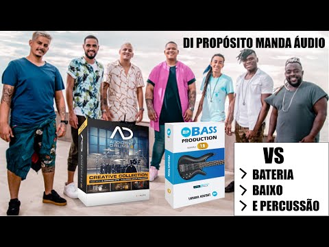 VS Bateria Baixo e Percussão Di Propósito 01
