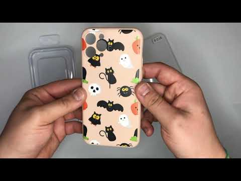 Чехол для Apple Iphone 11 Pro хэллоуин. Цвет: бежевый - фото 1 - id-p2832928797