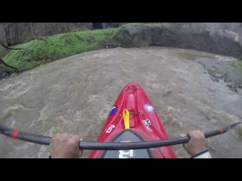 Gopro Drainage Ditch Kayaking