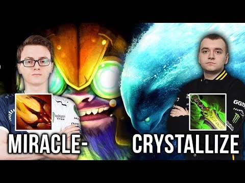 Crystallize Morphling Destroys Miracle Tinker TOP 10 Battle - EPIC Dota 2