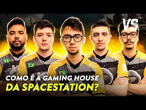 VISITAMOS A GAMING HOUSE DA SPACESTATION EM ATLANTA | Vida de Pro Player