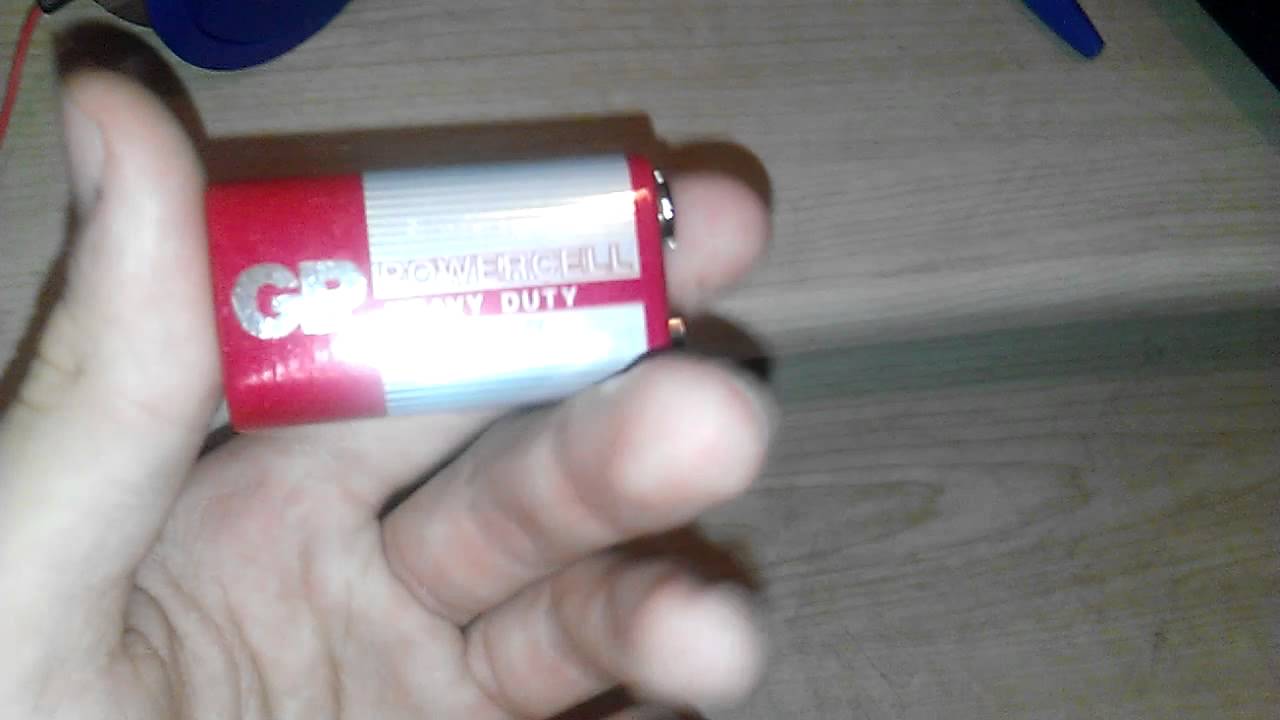 GP Powercell 9V Heavy Duty 1604E 6F22