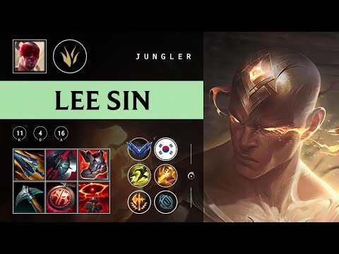 Lee Sin Jungle vs Warwick - KR Diamond Patch 25.24