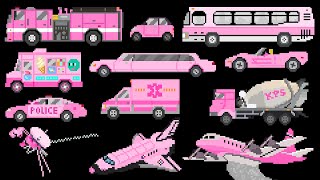 Pink Vehicles - The Kids' Picture Show