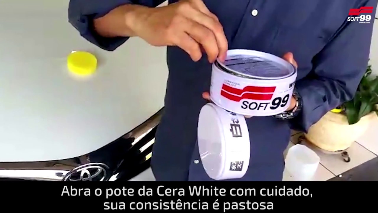 Soft99 Cera White (Carros Brancos)