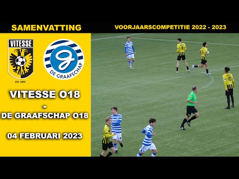 Samenvatting Vitesse O18 - de Graafschap O18 zaterdag 4 februari 2023