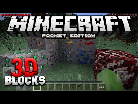 Insane 3D Texture Pack for MCPE 0.14.0!