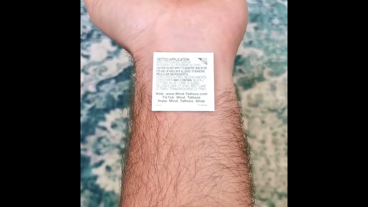 ✨ Beyond fear lies freedom. Mind Tattoos. Temporary tattoos for personal growth..✨