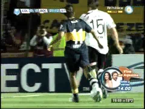 Boca 0 - Colón 0 Remate en el travesaño de Graciani / Fecha 14 Torneo Inicial