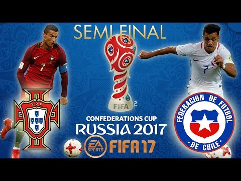 FIFA 17 | Portugal vs Chile | FIFA Confederations Cup Russia 2017 Semifinal | PS4 Gameplay