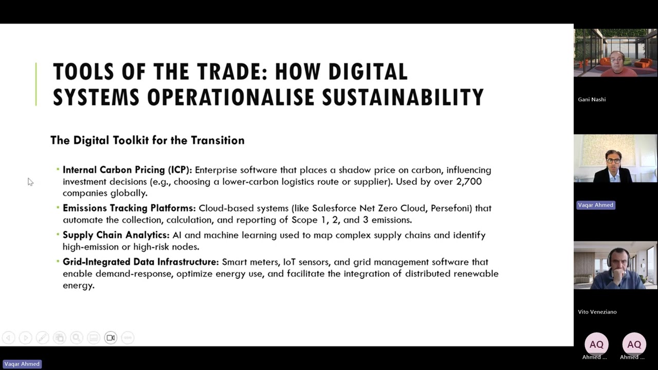 Global ConnectED 2nd - New infrastructure of value: sustainability, capital, and the IT imperative