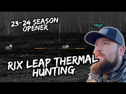 2023 Coyote Night Hunt Season Opener | Thermal hunting with Rix Leap L6