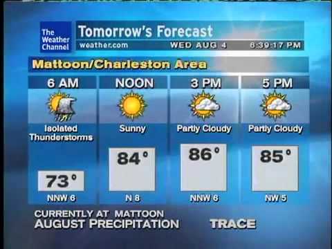 WeatherSTAR XL: Cliffs of Dover - Eric Johnson (Aug 2010)
