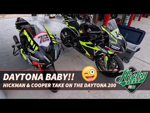 Daytona Baby!!  Peter Hickman takes on the Daytona 200