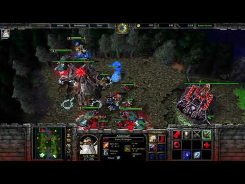 Warcraft 3 Reforged 1on1 Human vs Undead | Full WC3 Gameplay