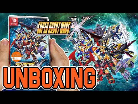 Super Robot Wars X (Nintendo Switch) Unboxing