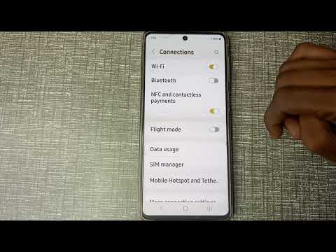 how to on  NFC and contactless payments in samsung galaxy f22 mobile