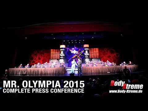 Mr. Olympia 2015 - complete press conference
