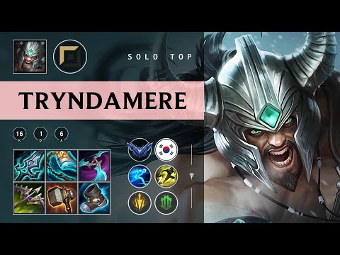 Tryndamere Top vs Gangplank - KR Diamond Patch 25.24