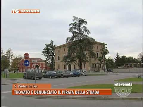 TG BASSANO (31/03/2017) - TROVATO E DENUNCIATO IL PIRATA DELLA STRADA