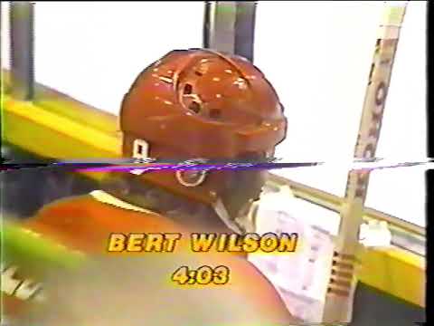 NHL 1981 CALGARY FLAMES AT TORONTO MAPLE LEAFS