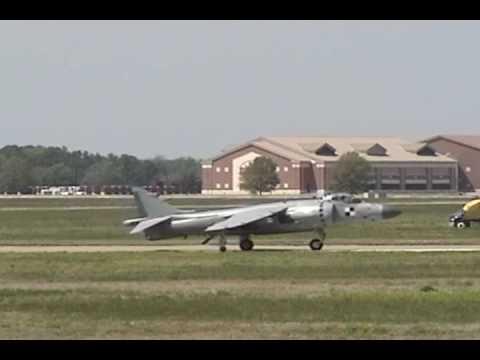 Langley AFB Airshow 2009 - Sea Harrier flown by Art Nalls