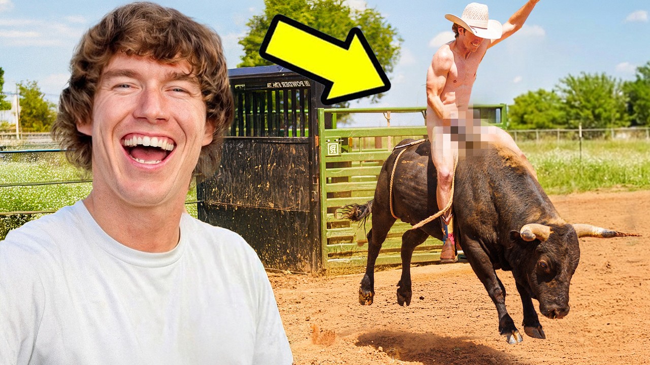 I Rode A Bull!