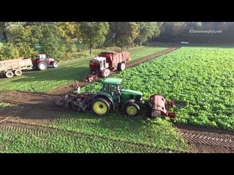 Bieten rooien door Loonbedrijf Paumen