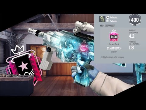 HOW A TOP CHAMP LEVEL 400 WITH 1.8KD PLAYS RANKED OPERATION DEEP FREEZE (RAINBOW SIX SIEGE PS5/XBOX)