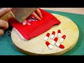 Stop Motion Cooking Making Noodles Mix From Medical Supplies