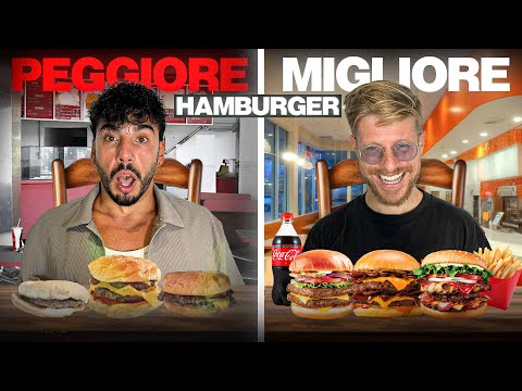 WORST vs BEST HAMBURGER on JUST EAT - WE ARE REALLY SHOCKED BY THE FINAL RESULT!