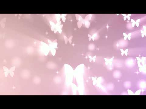 3 Hours Seamless Pink Butterflies Free Background Videos, No Copyright | All Background Videos