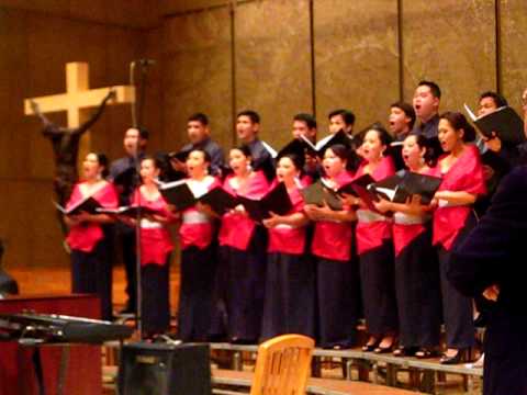 UST Singers Alumni sings UST Hymn with FASO