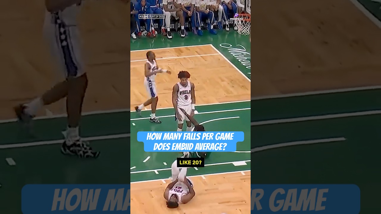 Embiid: League leader in falls per game