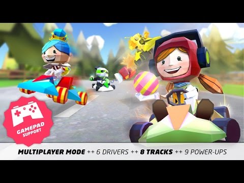 KING OF KARTS 3D Racing Fun - Review Gameplay/Walkthrough (iPhone/iPad) - YouTube