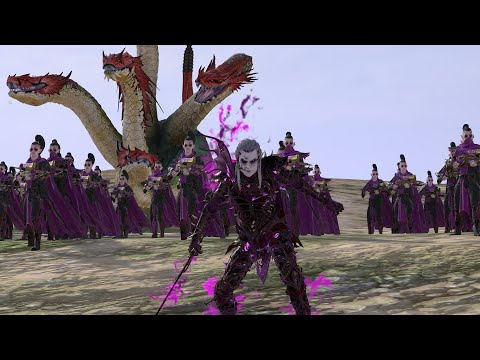 Tz'arkan seeks the Sword of Khaine Campaign Part 2 - Legendary Difficulty Mortal Empire