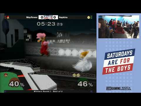 SaftB Canes Melee Winners Quarter Finals - Napkins (Peach) vs Mayflower (Mario)