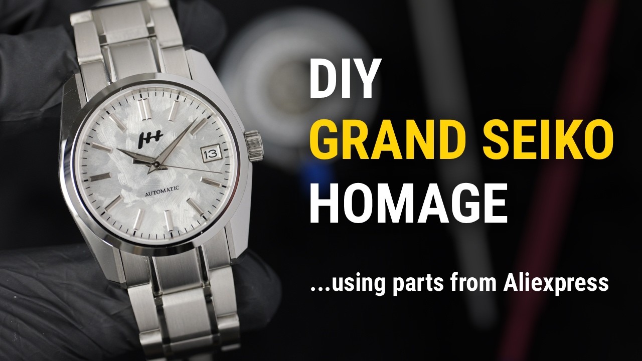 I Built a Grand Seiko Homage Using AliExpress Parts