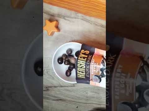 Hershey's Raspberry & Goji Flavour Filled Chocolate Balls| #shorts #asmr #youtube #viral