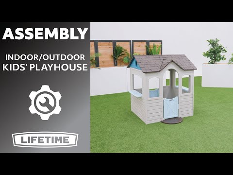 Lifetime Indoor/Outdoor Kids’ Playhouse