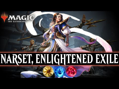 ☀️💧🔥 NARSET, ENLIGHTENED EXILE - Jeskai Prowess Tokens | Aftermath MAT Standard | MTG Arena