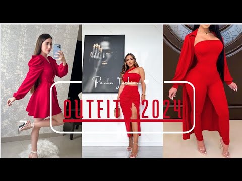 OUTFITS IDEAS 2023-2024/ OUTFITS RED #outfits #outfitideas #atuendos #moda2024 #outfitsdemujer